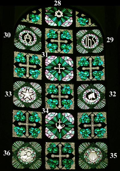 The Green Window - The Holy Trinity
